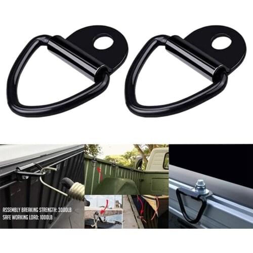 Heavy-Duty Truck Lathe Tie Anchor Ring Trailer Hook Tie Cargo V-Ring Suitable for Trucks Pickups Trailers