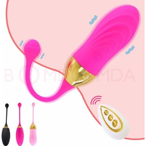 Love Eggs Vibrator Wireless Remote Powerful 10 Mode Vibrations Remote Control Vibrating Eggs G- Spot Vibrator Sex Toy for Women