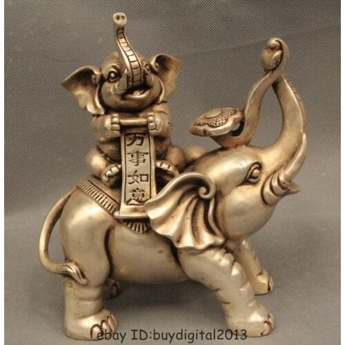 12" Tibet Buddhism Folk Silver Seat Boddhisattva Wenshu Manjushri Goddess Garden Decoration Brass Bronze decorationroom Art