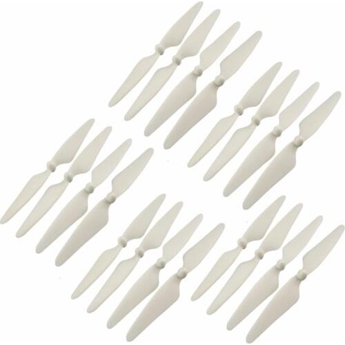 20PCS propeller for MJX Bugs 3 PRO B3 PRO HS700 HS700D brushless four-axis aircraft spare parts drone white propeller