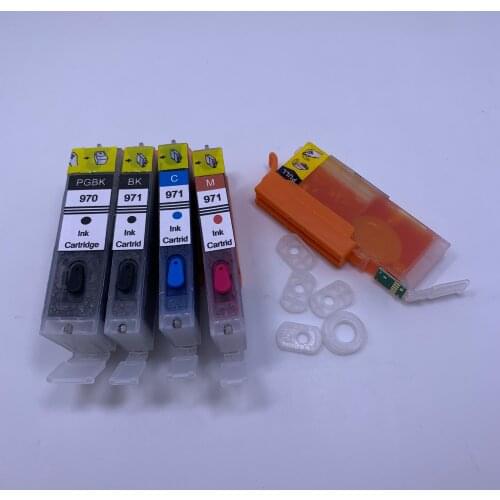 YOTAT 5pcs Full Refillable ink cartridge PGI970 PGI-970XL PGI-970 CLI-971 for Canon PIXMA MG7790 MG5790 MG5795 TS5090 TS8090