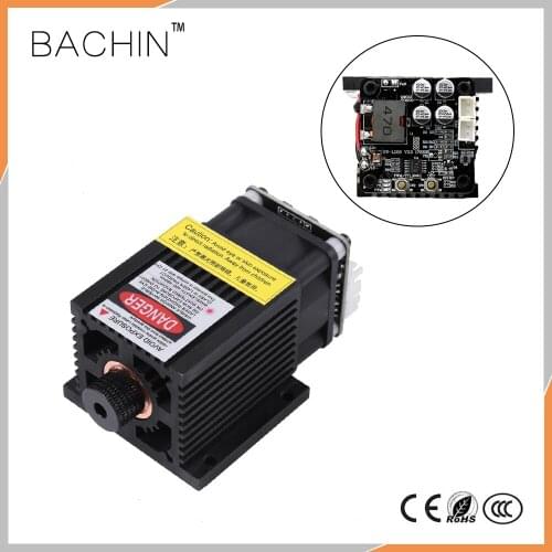 5500MW 445NM Laser Module 12V Laser Cutter Head TTL/PWM 5.5WT04 Focusable Laser Diodes CNC Laser Cutting Engraving Machine Parts