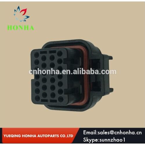 Free shipping 5 pcs 26 pin/way TE Connectivity AMP Quad Row Upper Lock Sealed Auto ECU Connectors 3-1437290-8