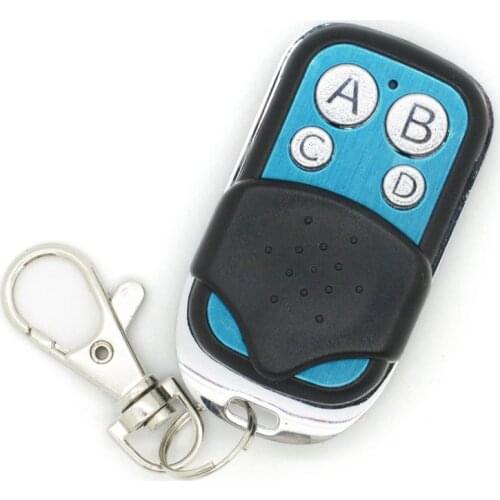 Aihasd 433MHz Wireless 4 Buttons Push Cover RF Remote Control