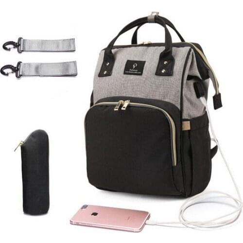 Brand Mummy Maternity Baby Diaper Nappy Bag Large Capacity Baby Bag Travel Backpack Desiger Nursing Stroller Bag for Baby Care