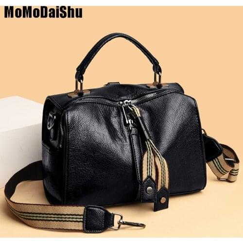 Brand Women Leather Handbags Fashion High capacity Backpack Female Bag Black Crossbody For Ladies 2021 New Luxury Shoulder Bags