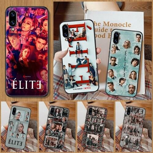 Spanish TV series Elite Phone Case For Huawei Honor 6A 7A 7C 8A 8X 8 9 9X 10 10i 20 Lite Pro black tpu hoesjes luxury coque