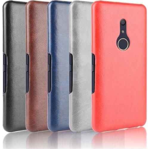 For Fujitsu Arrows Be4 F-41A Case Luxury Litchi Striae PU Leather Hard Back Cover Case For Fujitsu Arrows Be4 F-41A Phone Cases