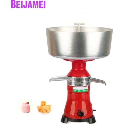 BEIJAMEI Electric Milk Cream Separators Milk and Cream Separator fresh milk Skimming Machine Centrifuge Cream Separator
