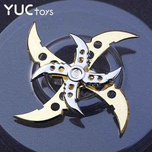Anime Fidget Spinner Cartoon Zinc Alloy Hand Fingertip Gyro 7cm EDC ADHD R188 Bearing Relief Stress Education for Kids Gifts