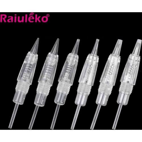 20pcs Replacement Screw Tattoo Cartridge Needles 1D 1R 2R 3R 3F 5R 5F 7R 7F for MYM Electric Derma Tools Microblading Needles