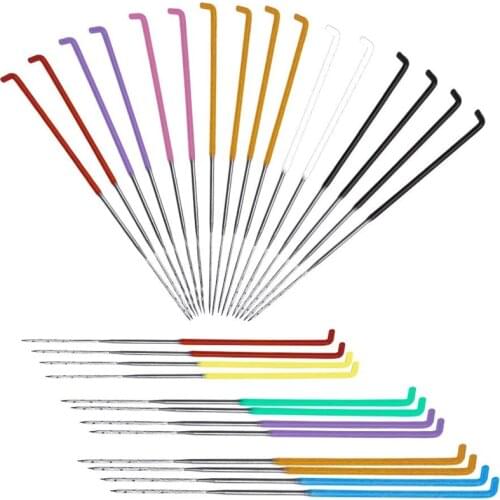 MIUSIE 4 Sizes Wool Felting Pocked Needles Tool Kits Wool Pin Needle Felting Starter DIY Craft Needle Felting Supplies