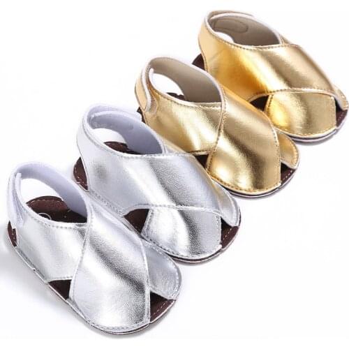 New 0-1 year old female baby bright color soft bottom baby toddler shoes