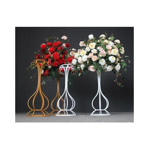 New wedding props wrought iron table flower flower theme wedding decoration ornaments t road guide site layout