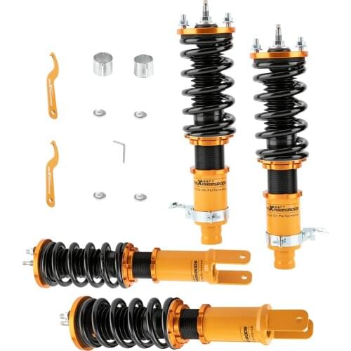 24 Ways Full New Adjustable Coilover Spring Set For Honda Civic EK EJ 1996-2000 for EG 92-95 Integra DC2 94-01 Suspensio Damper