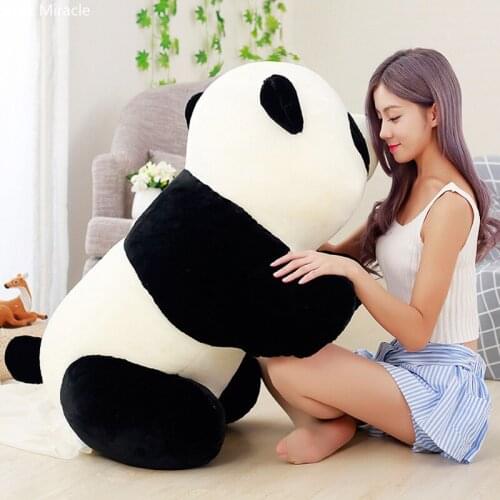 Huge size Cute Big Giant Panda Bear Plush Toy Stuffed Animals Doll Cartoon Kawaii Dolls Girls Gifts Knuffels