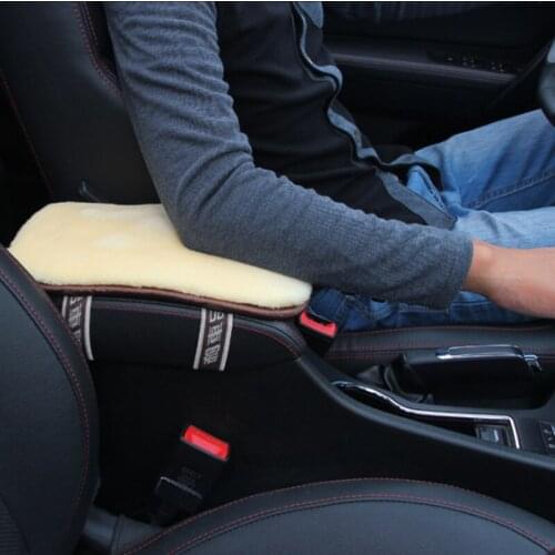 Car Armrest Box Pad Cover Center Console Box Armrest Durable Wear Mat For Car Auto SUV