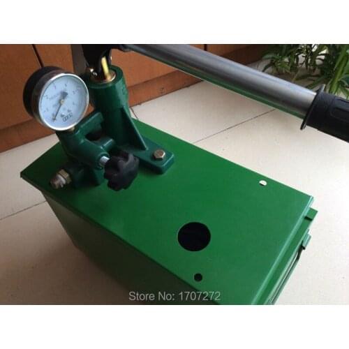 Hand movement 6.0mpa vacuum water pump for Water pressure test pipe leak hunting