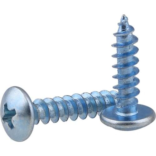 Galvanized Cross Truss Head Self Tapping Screws Galvanized Phillips Truss Head Self Tapping Screws M4 M5