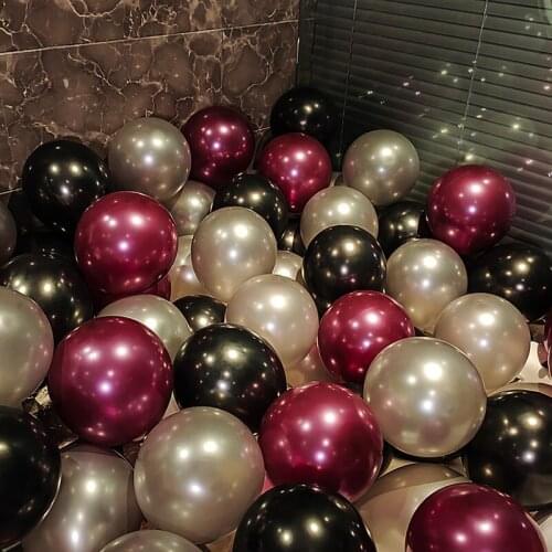 30Pcs 10/12inch 2.2g Pearl Latex Balloons Happy Birthday Party Wedding Christmas Decorations Balloon Kids Air Balls Globos