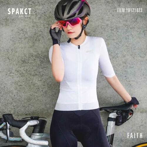 Spakct Short-sleeved Cycling Clothes Mens Summer Sunscreen Mountain Bike Breathable Jacket Road Bike Cycling Clothes Women