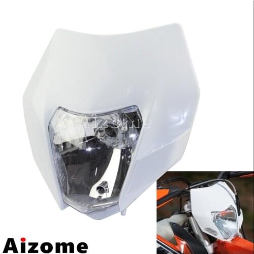 Universal Motocross Headlight Dirt Bike Enduro Headlight Fairing For MX EXC SX F XCF XC 250 300 350 450 500 2016 2017 2018