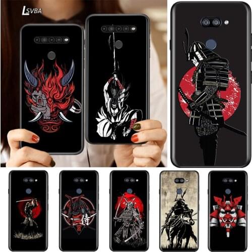 Japanese Samurai For LG K92 K62 K52 K42 K31 K22 K71 K61 K51S K41S K30 K20 G8 G8S G8X ThinQ Silicone Phone Case