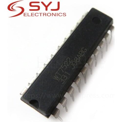 2pcs/lot WT7522 7522 DIP-20 In Stock