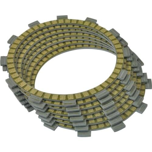 7pc For Yamaha YFP350 YFZ350 YFM400 YFM400F YFM400FB YFM400FH YFM400N Motorcycle Engine Friction Clutch Plate Motorbike Parts