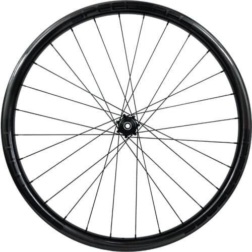 MTB DH 650B DownHill carbon rear wheel 148mm BOOST clincher tubeless 40mm asymmetric 30mm deep UD 3K 12K matte glossy 27.5 bike