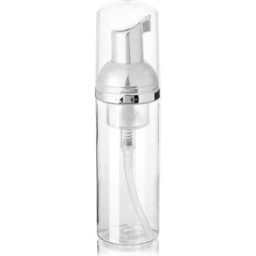 2021 New 50ML Clear Foam Bottle Liquid Soap Shampoo Lotion Shower Gel Dispenser Container