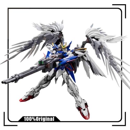 DABAN Model 8820 HIRM 1/100 XXXG-00W0 Wing Gundam Zero Assembly Model with Bracket Action Toy Figures Gift