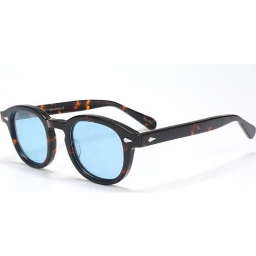 38 Colors Polarized Trendy Sunglasses Sun Black Glasses For Sunglass Women Men Oculos Retro Plate Johnny Depp Sunglasses Glases