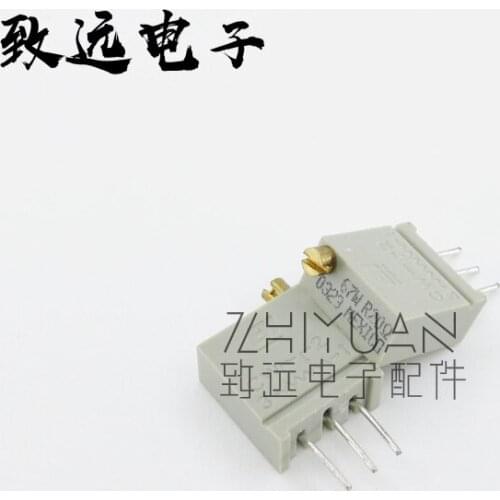 Original new 100% 67WR20 20R multi turn trimmer potentiometer adjustable resistance (SWITCH)