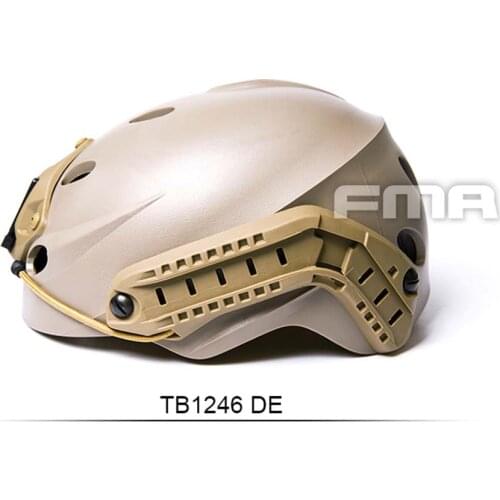 Outdoor NEW FMA Special Force Recon Tactical Helmet Outdoor CS Recon Tactical Helmet BK/DE/FG TB1246 Free Shipping