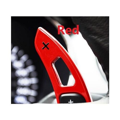 Fit for Ford Mustang 2015-2016 Gear paddles paddle shifters Baking varnish Color options Red blue