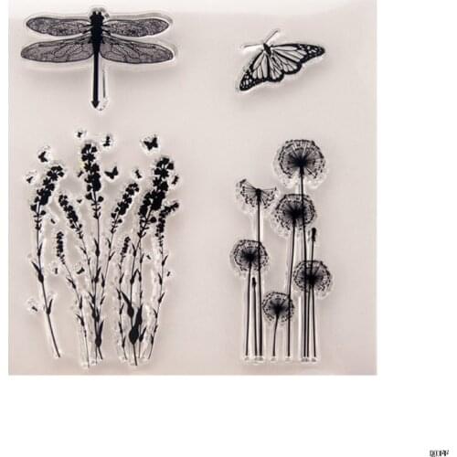 Transparent Stamp Silicone Seal Sheet Decor For DIY Scrapbook Craft Card Album