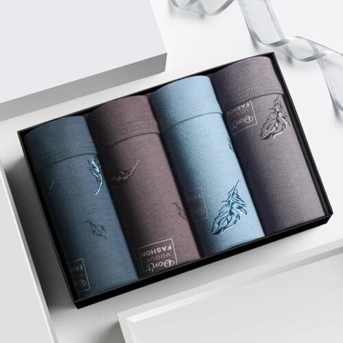 2020 New arrived Men Boxers cotton Mens underwear for Man Calzones de hombre Cuecas masculinas Y879