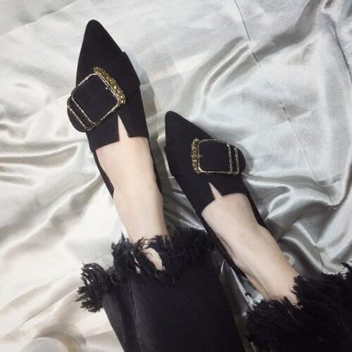 2021 New Arrival Women Flats Beautiful and Fashion Summer Shoes Low Heel Ballerina Comfortable Casual Women Shoes