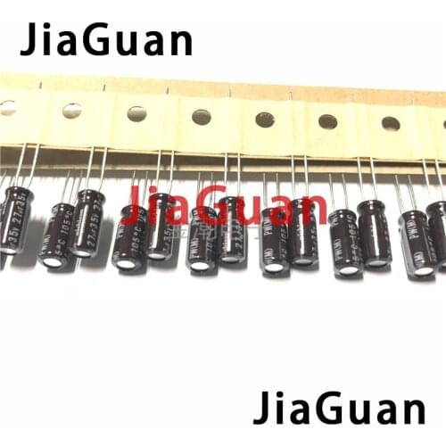 100PCS NEW NICHICON PW 35V27UF 5X11MM electrolytic capacitor 35V 27UF High frequency long life 27uF/35V