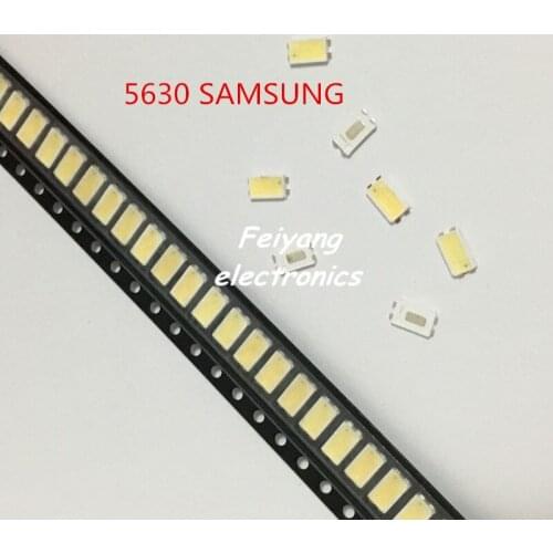 1000PCS LED Backlight 0.5W 3v 5630 Cool white LCD Backlight for TV TV Application SPBWH1532S1ZVC1BIB