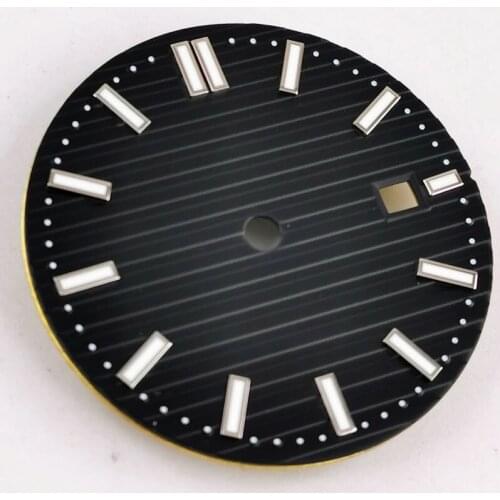 4 Colors Sterile 31.7mm Watch Dial With Date Window fit MIYOTA Automatic Movement