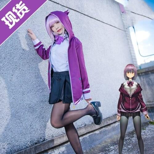 Anime! SSSS.GRIDMAN Shinjo Akane School Uniform Cosplay Costume Fashion Women Daily Suit New Free Shipping