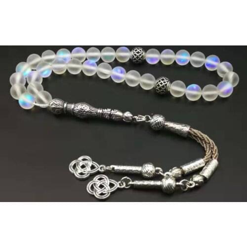 Austrian Crystal tasbih 33 66 99 beads with Metal tassel New style Crystal women prayer beads gift Muslim Rosary