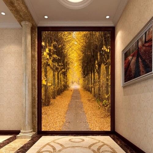 Beibehang photo wallpaper High quality flash silver cloth / porch extends expand gold large mural wallpaper for walls 3D