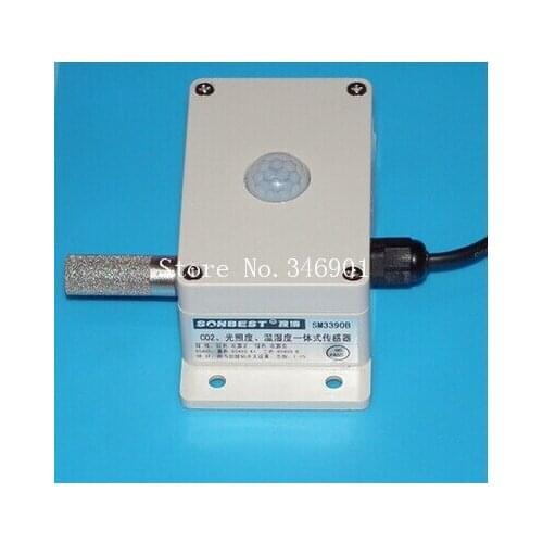 [SA] Infrared CO2, light intensity, temperature and humidity sensors integrated special greenhouses