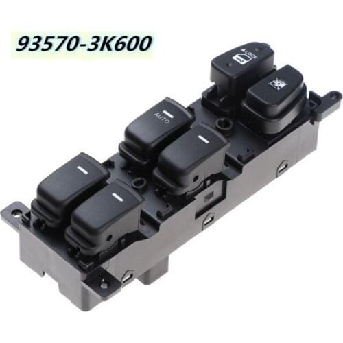 1PC New 935703K600 Left Hand Drive Window Main Switch Button For 08-10 Hyundai NF Sonata 93570-3K600 High Quality