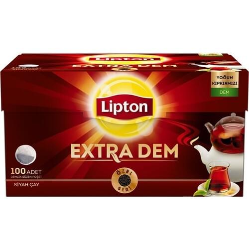 Lipton Extra Teapot Bag Tea 100 Pieces FREE SHİPPİNG FREE SHİPPİNG