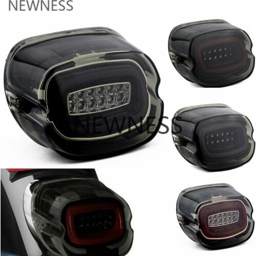 Motorcycle Brake Turn Signal License Plate Light Tail Light Assembly for Harley Sportster Dyna Electra Glides Road King