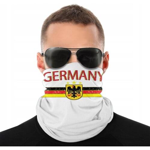 Germany Eagle Flag Magic Scarf Neck Face Mask Men Women Fashion Neck Warmer Tubular Bandana Versatility Headband Outdoor Camping